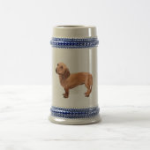 Dachshund Beer Stein Bierpul (Center)
