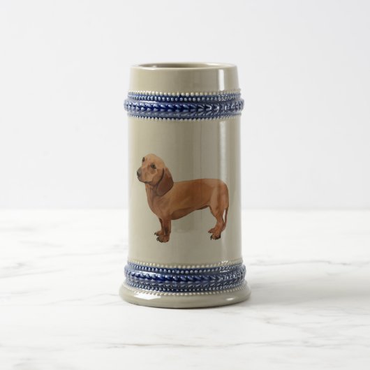 Dachshund Beer Stein Bierpul (Center)