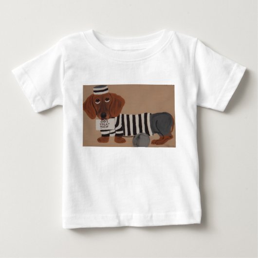 Dachshund Behandeldief Gevangenvogel (Voorkant)