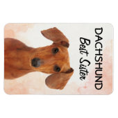 Dachshund Best Sister Magnet Magneet (Horizontaal)