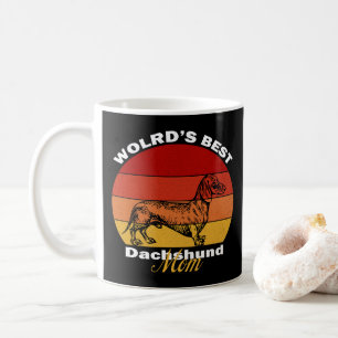Dachshund - Beste Dachshund Moeder ter Wereld Koffiemok