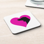 Dachshund Bier Onderzetter (Linkerzijde)