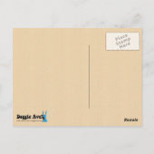 Dachshund Birthday Briefkaart (Achterkant)