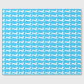 Dachshund Birthday Cadeaupapier (Vlak)