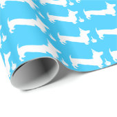 Dachshund Birthday Cadeaupapier (Rol Hoek)