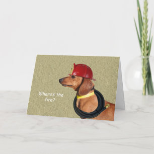 Dachshund Birthday Card by Focus for a Oorzaak Kaart