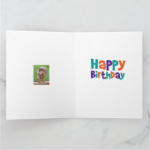 Dachshund Birthday-kaart Kaart (Binnen)