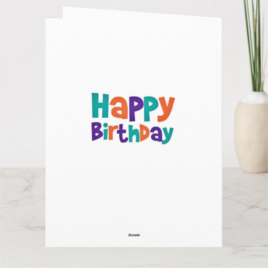 Dachshund Birthday-kaart Kaart (Achterkant)