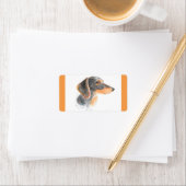 Dachshund BLAD van labels / stickers (Insitu)