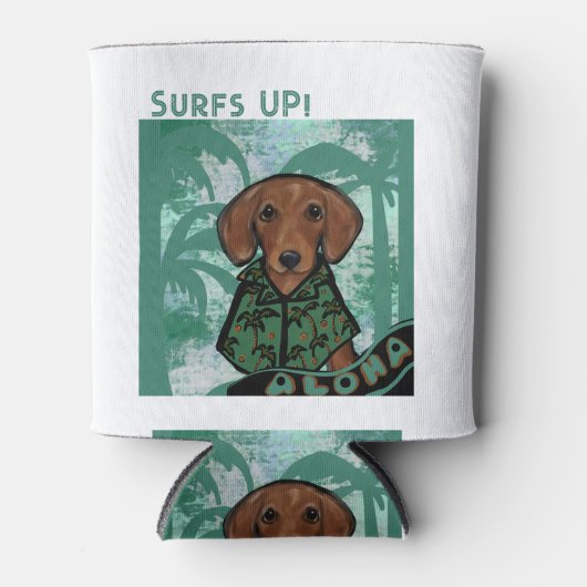 Dachshund Blikjeskoeler (Voorkant)