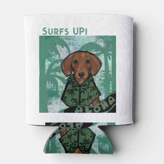 Dachshund Blikjeskoeler (Achterkant)