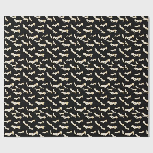 DACHSHUND BLING! CADEAUPAPIER (Vlak)