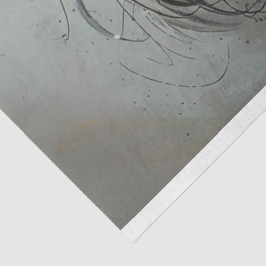 Dachshund Blinky Dog Decoupage Tissuepapier (Detail)