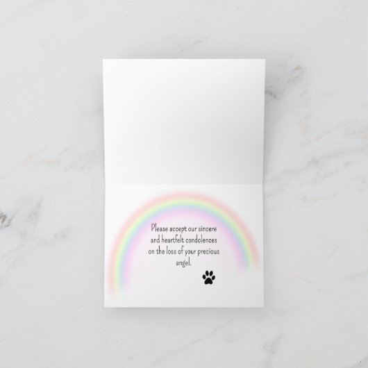 DACHSHUND BLOEMENSYMPATHIE GEPERSONALISEERD HART KAART (Binnen)