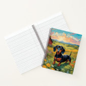  Dachshund Boerderij Adventure Journal Notitieboek (Binnen)