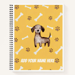 Dachshund Botten En Poten Notitieboek