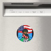 Dachshund Boxer Magneet (Insitu (Vaatwasser))