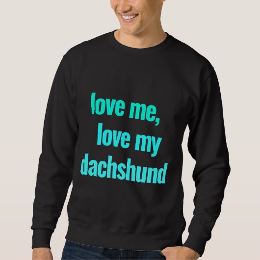 Dachshund Breed Dog Owner Trui (Voorkant)