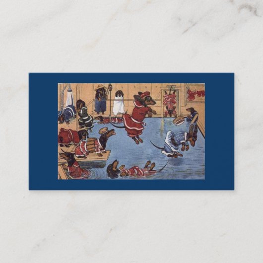 Dachshund Breeder Visitekaartje  (Voorkant)