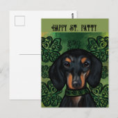 DACHSHUND BRIEFKAART (Voorkant / Achterkant)