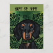 DACHSHUND BRIEFKAART (Voorkant)