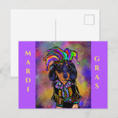 Dachshund Briefkaart (Voorkant / Achterkant)