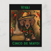 Dachshund Briefkaart (Voorkant)