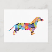 Dachshund Briefkaart (Voorkant)