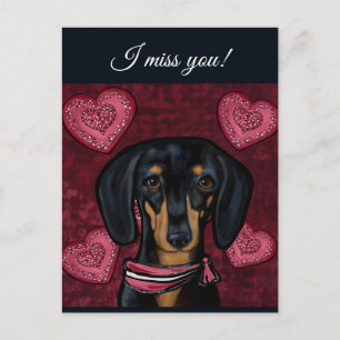 DACHSHUND BRIEFKAART