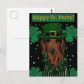 DACHSHUND BRIEFKAART (Voorkant / Achterkant)