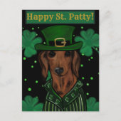 DACHSHUND BRIEFKAART (Voorkant)