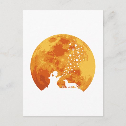 Dachshund Briefkaart (Voorkant)