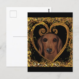 DACHSHUND BRIEFKAART