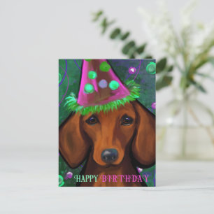 DACHSHUND BRIEFKAART