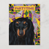 DACHSHUND BRIEFKAART (Voorkant)