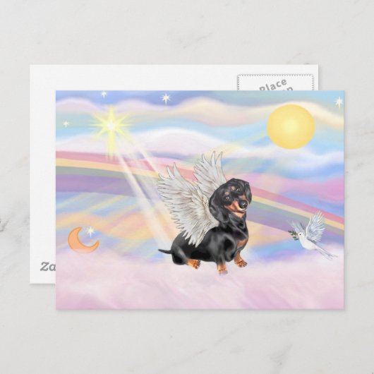 Dachshund Briefkaart (Voorkant / Achterkant)