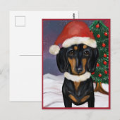 Dachshund Briefkaart (Voorkant / Achterkant)