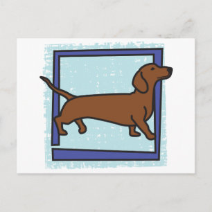 Dachshund Briefkaart