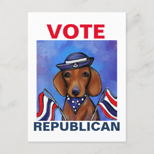 Dachshund Briefkaart