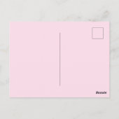 Dachshund Briefkaart (Achterkant)