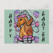 DACHSHUND BRIEFKAART (Voorkant)