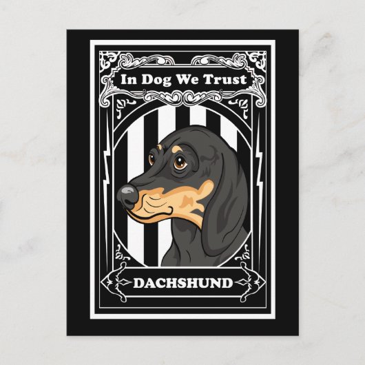 Dachshund Briefkaart Collectie (Voorkant)