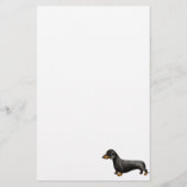 Dachshund Briefpapier (Voorkant)