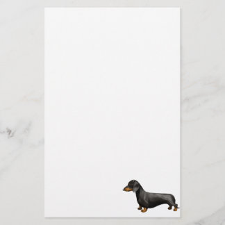 Dachshund Briefpapier