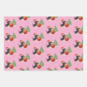 Dachshund Bright Colorful Gift Wrapping  Inpakpapier Vel (Voorkant)