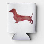 Dachshund Brown Dog Combo Custom Koelbox Blikjeskoeler (Voorkant)