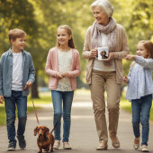 Dachshund Bruine Mok PERSONALISEERBAAR