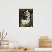 Dachshund (BT met lange haren) - Ophelia Seated Poster (Keuken)