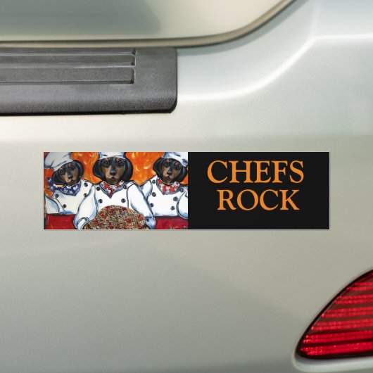 DACHSHUND BUMPERSTICKER (Op auto)