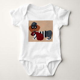 Dachshund Burglar  Romper